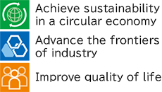 Achieve sustainability in a circular economy, Advance the frontiers of industry, Improve quality of life